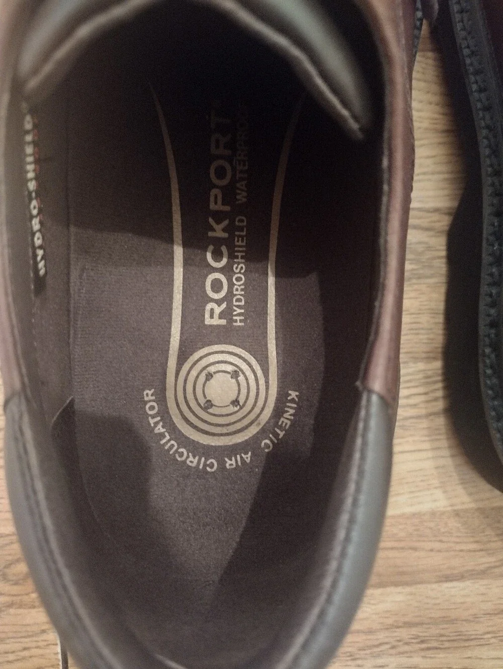 Men's Rockport Northfield Chestnut Oxford Waterproof Shoes